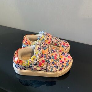 Sophia Webster Kids Floral Sneakers - Pink, Blue, Yellow